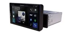 Produktbild: Pioneer SPH-EVO62DAB Mediacenter – 6,8-Zoll Touchscreen, 1,5A Quick-Charging USB, Apple CarPlay, Android Auto, DAB/DAB+ Digitalradio, Bluetooth, 13-Band-Equalizer