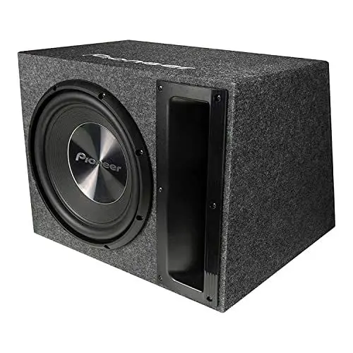 Produktbild: Pioneer TS-A300B Bassreflex-Gehäusesubwoofer (1500 W), IMPP Membran für eine optimierte Basswiedergabe, kontinuierliche Ausgangsleistung 500 W