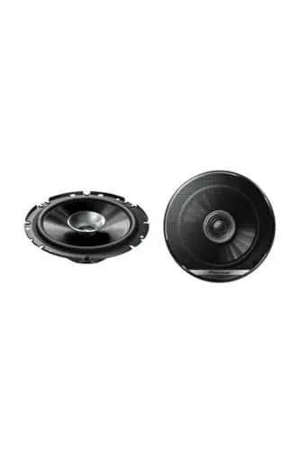 Produktbild: Pioneer TS-G1710F 17 cm Doppelmembranlautsprecher Set mit 2 Lautsprechern (je 280 W max., 40 W Sinus), kraftvoller Klang, hoher Wirkungsgrad, 49.7 mm Einbautiefe, 144 mm Einbauausschnitt, mit Gitter