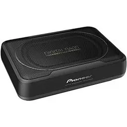 Produktbild: Pioneer TS-WX130DA Class D-Aktivsubwoofer mit digitaler Bassregelung für tiefedynamische Bässe (160 W), 2 frei wählbare Bassmodi, schwarz, 20cm x 13cm 8