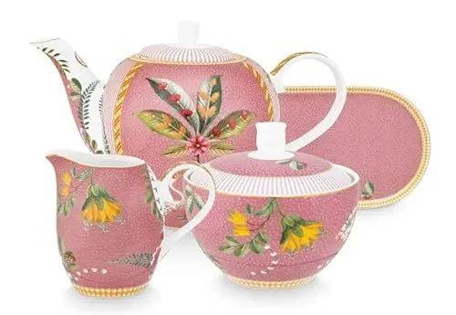 Produktbild: PIP STUDIO La Majorelle Teeset pink Set4