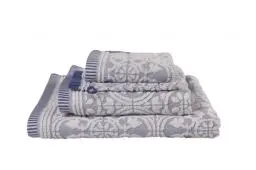 Produktbild: Pip Studio Saunatuch Tile de Pip Farbe Blau Größe 100x180