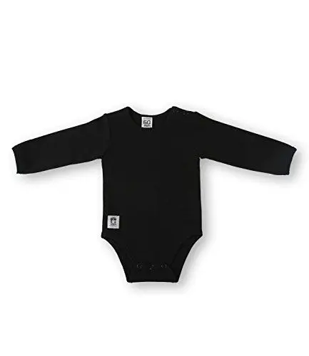 Produktbild: Pippi Unisex Baby Body, Schwarz, 50 (Herstellergröße: 0-3 Monate)