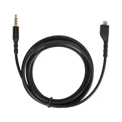 Produktbild: Pissente Kopfhörer-Soundkabel, Gaming-Kopfhörer-Soundkabel, Ersatz-Soundkabel, Kopfhörer-Soundkabel-Ersatz für Steel Series