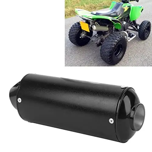 Produktbild: pit bike 125ccm auspuff,pit bike auspuff,Pit Bike Auspuff,Pitbike Auspuff,Pit Bike Auspuff Pit Bike Schalldämpfer Auspuff 32 Mm 1,3 Zoll Auspuffrohr Schalldämpfer Schwarz Für 90 Cc 110 Cc 125 Cc 150 C