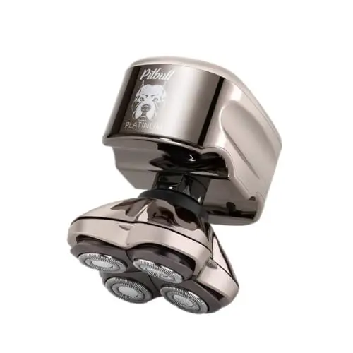 Produktbild: Pitbull Platinum Pro – elektrischer elektro rasierer für männer | nass- und trocken rasur