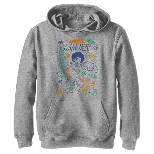 Produktbild: Disney Pixar Jungen Encanto Animal Magnet Hoodie Hoodie, Heather Grey, S