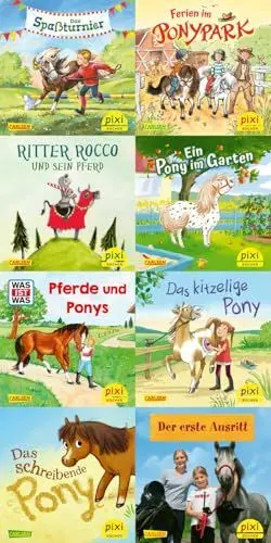 Produktbild: Pixi-8er-Set 284: Pixis bunter Ponyhof (8x1 Exemplar) (284)