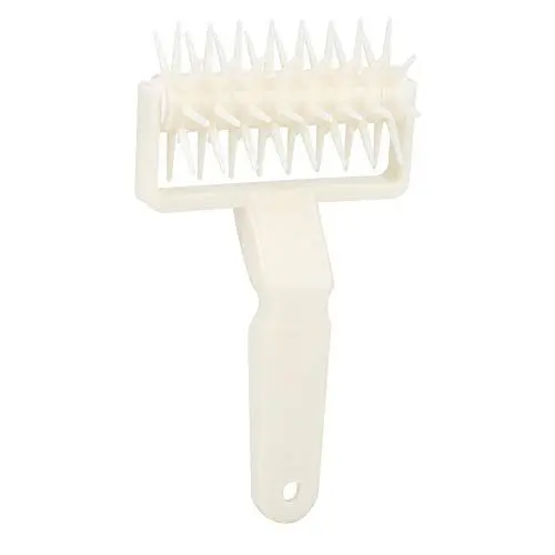 Produktbild: TOPINCN Pizza Roller, Teigroller DIY Pizza Kekse Nadel Kuchen Brot Locher Backenwerkzeuge aus Kunststoff, leicht zu reinigen, spülmaschinenfest, für Pizzakruste, Gebäckteig, Tortenkruste und Brot
