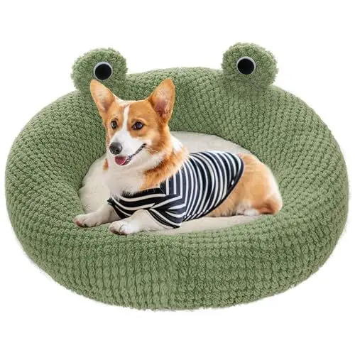 Produktbild: PJDDP Hundebett, Haustiersofa, Hundesofa Mit Abnehmbarem Waschbarem Bezug, Katzenbett Mit Rutschfestem Boden Für Kleine, Mittlere Hunde Und Katzen,XXL