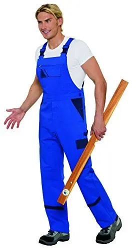 Produktbild: pka Herren Latzhose Star, 100% Baumwolle, (Hydronblau, 29)