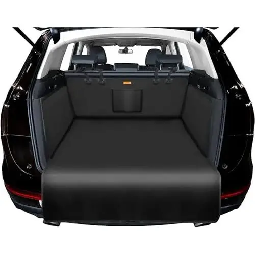 Produktbild: PKFNKJ Hundedecke Kofferraumschutz Auto für Dacia Bigster 2025-, Wasserdicht Kratzfest rutschfest Hundematte Schondecken