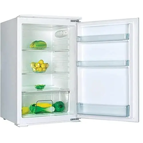 Produktbild: PKM KS 130.0 EB Einbau-Kühlschrank | 130 Liter Fassungsvermögen | 87cm Höhe | 3 Fächer & Gemüseschublade | Jährlicher Energieverbrauch 115.7 kWh | LED-Innenbeleuchtung | Weiß