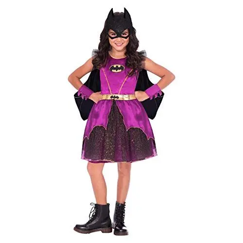 Produktbild: (PKT) (9906296) Child Girls Purple Batgirl Classic Costume (6-8yr)