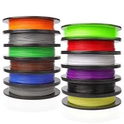 Produktbild: PLA Pro 3D Drucker Filament Packs 1.75mm, dikale 12pcs Bundle Assorted Colors, Neatly Wound 500g pro Spule PLA+, insgesamt 6kg, Durchmessergenauigkeit +/- 0.02mm, Fit für FDM 3D Drucker