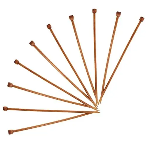 Produktbild: PLAFOPE 10St karbonisierte Pullovernadel karbonisierte Geradstricknadeln Strickstäbchen circular knitting needles karbonz stricknadeln tapeziertisch der Nähteil Sicherheitsnadel Garnnadel