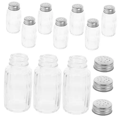 Produktbild: PLAFOPE 10-teiliges Shaker-glas-set Für Die Küche Gewürzgläser Kompakte Gewürzflaschen Für Einfache Lagerung