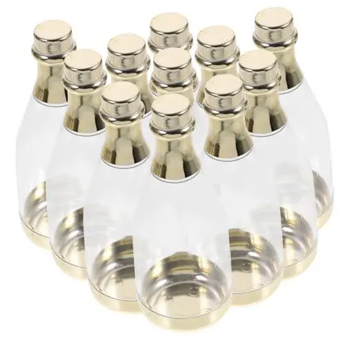 Produktbild: PLAFOPE 12St Transparente flasche Mini-Flaschen lose Süßigkeitenbehälter für Hochzeiten kunststoffbehälter plastikbehälter Süßigkeiten-Boxen für Partys Party-Süßigkeitsflasche