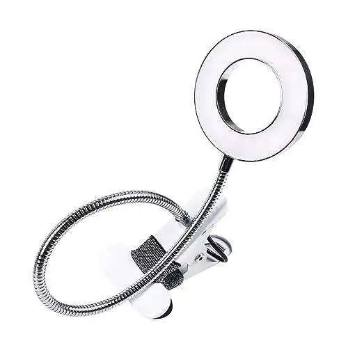 Produktbild: PLAFOPE 1Stk Beauty-Tattoo-Lampe Werkzeuge zur Wimpernverlängerung Schminktischlampen Klemmlicht Schreibtischlampe led ligts LED-Tischlampe kein Schattenlicht Mattierte Lichtleiterplatte