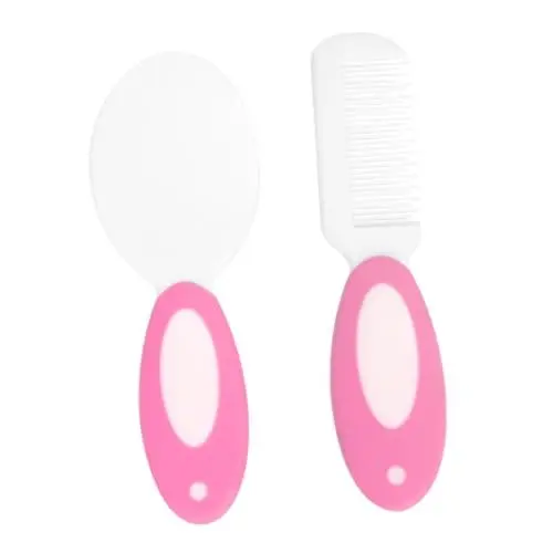 Produktbild: PLAFOPE 1Stk Duschbürste hairbrush haarbürsten Naturhaarbürste massage kopfhaut badezimmer-zubehör naturhaar bürste Haarstyling-Tool reinigungsbürste Friseurbürste Badebürste Rosa