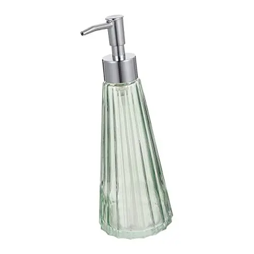 Produktbild: POPETPOP Make-up-Behälter 1Stk Glasflasche flüssige Handseife Spender Shampoo wandfest duschgel Spender Lotionsbehälter Lotionsflasche aus Glas Leichter Luxus Flaschen Abs