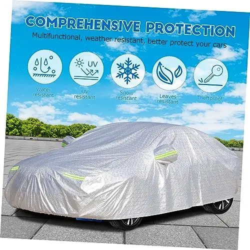 Produktbild: PLAFOPE 1Stk Motorhaube wintercover autoschutz Autoregenabdeckung Abdeckung für Auto Autoabdeckung für Schnee Autozubehör für Autos Zubehör Autoabdeckung universelle Autoabdeckung Eva