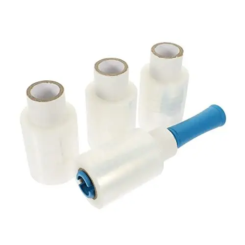 Produktbild: PLAFOPE 1 Satz Griffstretch Hochleistungs Schrumpfstretchfolie Praktische Industrielle Transparente Stretchfolie Klarsichtverpackung