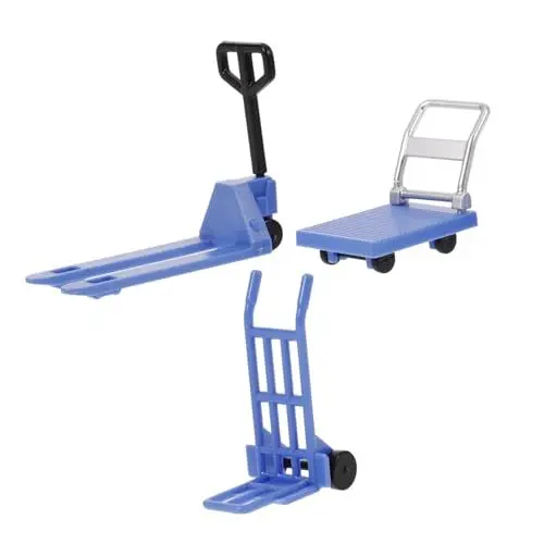 Produktbild: PLAFOPE 1 Set Puppenhaus Modell Mini Gabelstapler Möbel Mikro Landschaftsbau Requisite Mikro Landschaftsbau Modell Miniatur Werkzeuge Dekoratives Modell Miniatur Gabelstapler