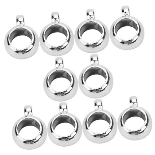 Produktbild: PLAFOPE Vielseitige Metall-abstandshalter-charm-bail-perlen Abstandsperlen Für Halsketten Armbänder Schmuckherstellung