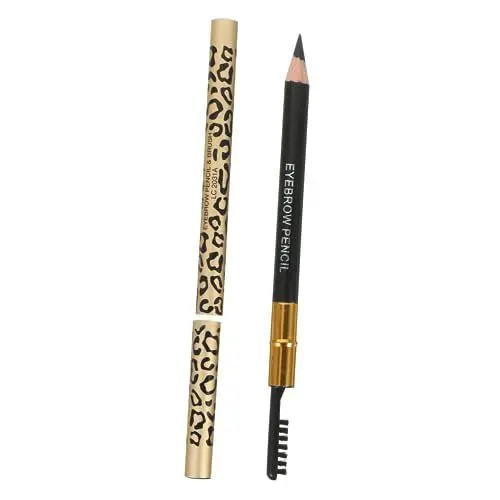 Produktbild: PLAFOPE Leopard Augenbrauenstift Mit Pinsel Langanhaltender Professioneller Augenbrauen Make up Stift Für Präzise Formung Und Pflege Der Augenbrauen