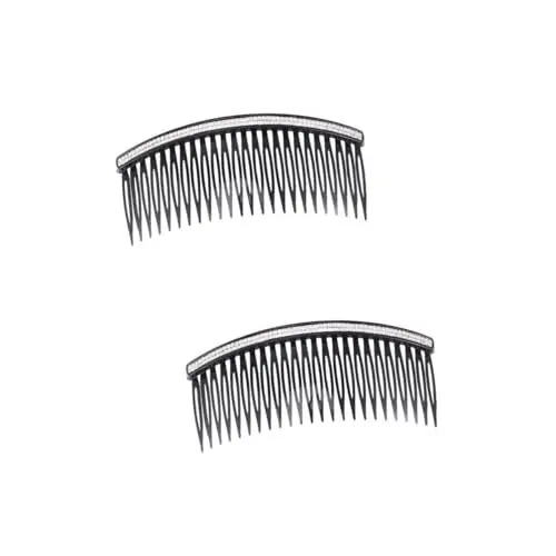 Produktbild: PLAFOPE 2-teiliges Haarkamm-clip-pin-set Mit Strasssteinen Für Besondere Anlässe Stilvoll Und Vielseitig