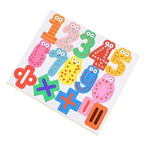 Produktbild: PLAFOPE 2 Sätze Kühlschrankmagnet Aufkleber Für Den Kinderkühlschrank Große Alphabet-Magnete Kühlschrank-Alphabet-Magnete Zahlenmagnete Vorschulspielzeug Vorschule Tier Schmücken Gummi