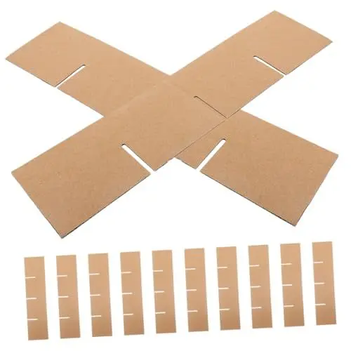 Produktbild: PLAFOPE 2 Sets Trennwände Für Kartons Trennwände Aus Pappkartons Trennwände Aus Pappe Trennwände Für Umzugskartons Trennwände Für Kartons Trennwände Für Glas Trennwände Für Kartons