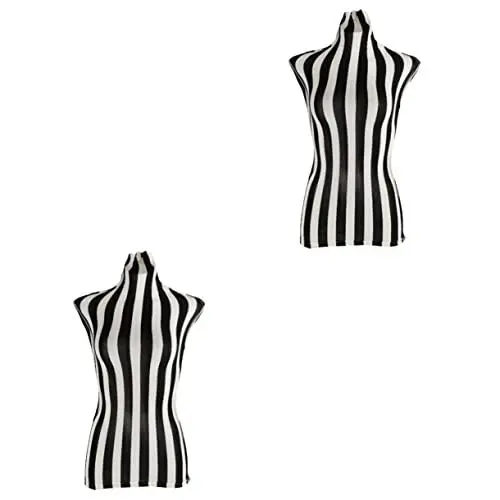 Produktbild: PLAFOPE 2 Pcs Kleid Form Mannequin Abdeckung Wiederverwendbare Baumwolle Mannequin Dekorative Abdeckung
