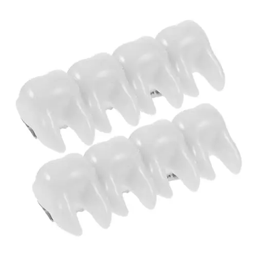 Produktbild: PLAFOPE Halloween Haarnadel Material Set 2 Stück Mini Zähne Kopfschmuck Für Mädchen Mode Haarspangen