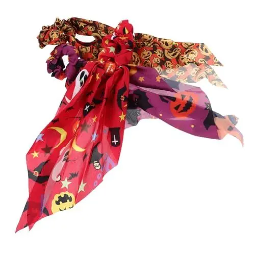 Produktbild: PLAFOPE Haarschmuck Für Damen 3-teiliges Haarband Halloween-haarband Pferdeschwanzhalter Bequeme Haargummis Stilvolles Haar