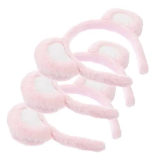 Produktbild: PLAFOPE 3stücke Bärenohren Haarbänder Für Mädchen Lustige Haarschmuck-accessoires Für Partys Cosplay Und Fotoshootings Bequem Und Weich Für Festliche Anlässe