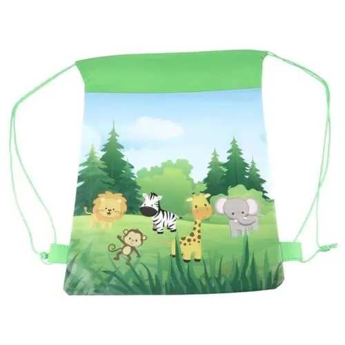 Produktbild: PLAFOPE 5St bedruckte Beutel mit Kordelzug aufbewahrungssack storage bags geschenkpaket geschenktueten geschenkverpackung Partybeutel Beutel bündeln Geschenktüten Party-Geschenktüte