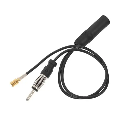 Produktbild: PLAFOPE Robuster Kunststoff-Auto-Audio-antennenanschluss Einfach Zu Installierendes Autoradio-verbindungskabel Fm Am