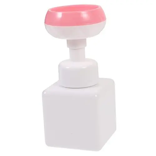 Produktbild: PLAFOPE Schaumseifenspender Pumpflasche Wiederverwendbare Foaming Hand Soap Dispenser mit Blütenmotiv für Flüssigseife und Lotion Perfekt für Zuhause oder Unterwegs