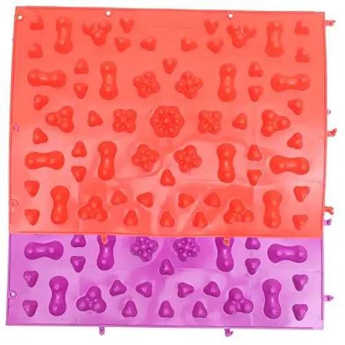 Produktbild: PLAFOPE Füße Reflexzonenmassage Massagegerät Werkzeug Zehen Druckplatte 2PCS Fußsohle Massagegerät Pad