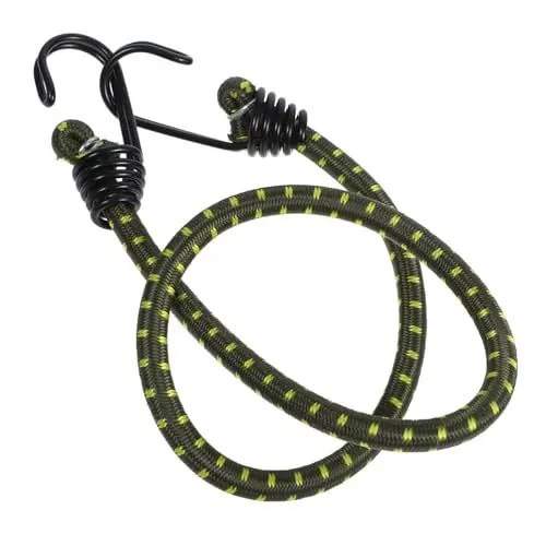 Produktbild: PLAFOPE Zeltseil Bungee-Seile mit Bungee-Cord-Riemen Gepäckgurte Zeltschnüre mehrzweckseil Bungee-Seil mit Haken Bungee-Cord-Bündel Bungee-Seil strapazierfähig Kunststoff