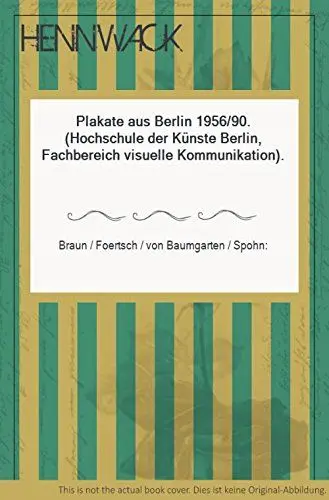 Produktbild: Plakate aus Berlin 1956/1990