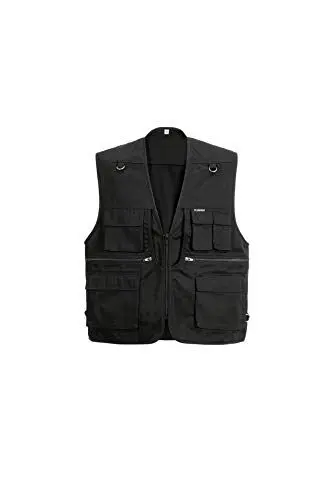 Produktbild: Planam 1410044 Herren Outdoor Weste Sommer Weste, schwarz, Größe S