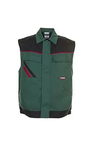 Produktbild: Planam Highline Herren Weste grün schwarz rot Modell 2365 Größe XXL