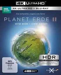 Produktbild: Planet Erde II: Eine Erde - viele Welten (4K Ultra-HD) (2 BR4K) (+2 BRs) (Blu-ray)