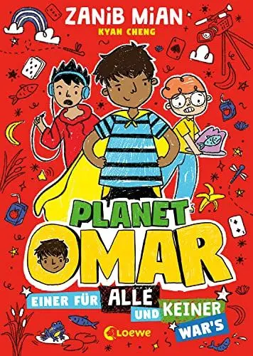Produktbild: Planet Omar (Band 4) - Einer für alle und keiner war's: Lustiger Comic-Roman für Kinder ab 8 Jahren