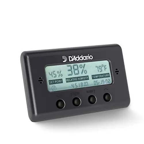 Produktbild: Planet Waves PW-HTS Temperatur & Feuchtigkeitsmessgerät Black Plastik
