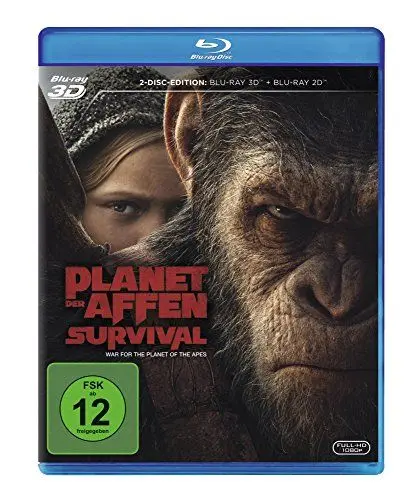 Produktbild: Planet der Affen: Survival (3D Blu-ray)