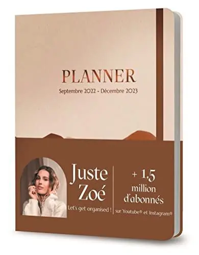 Produktbild: Planner - Septembre 2022 - Décembre 2023: Pour une année super organisée